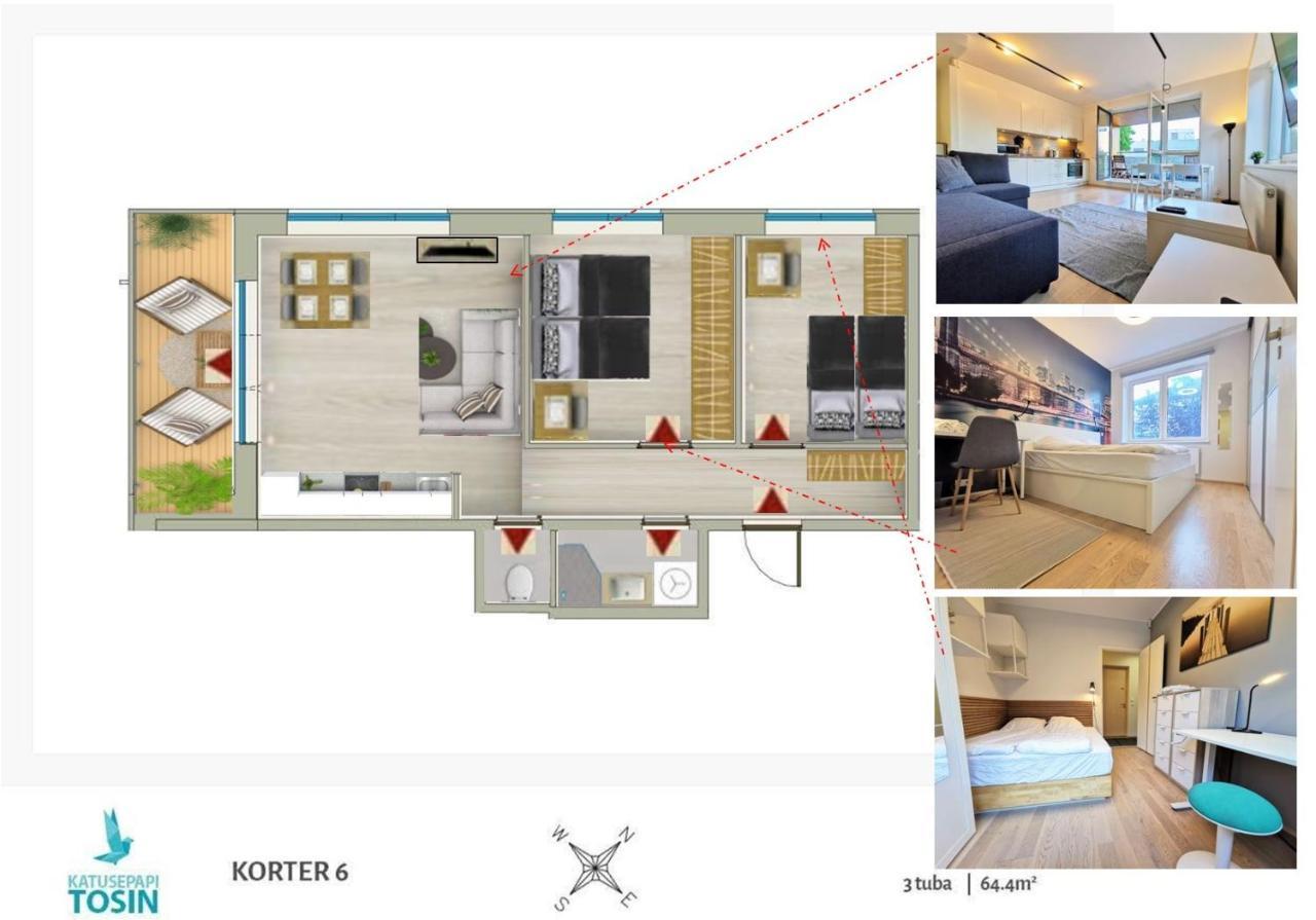 Scandian Apartments - City Hub Tallinn Luaran gambar